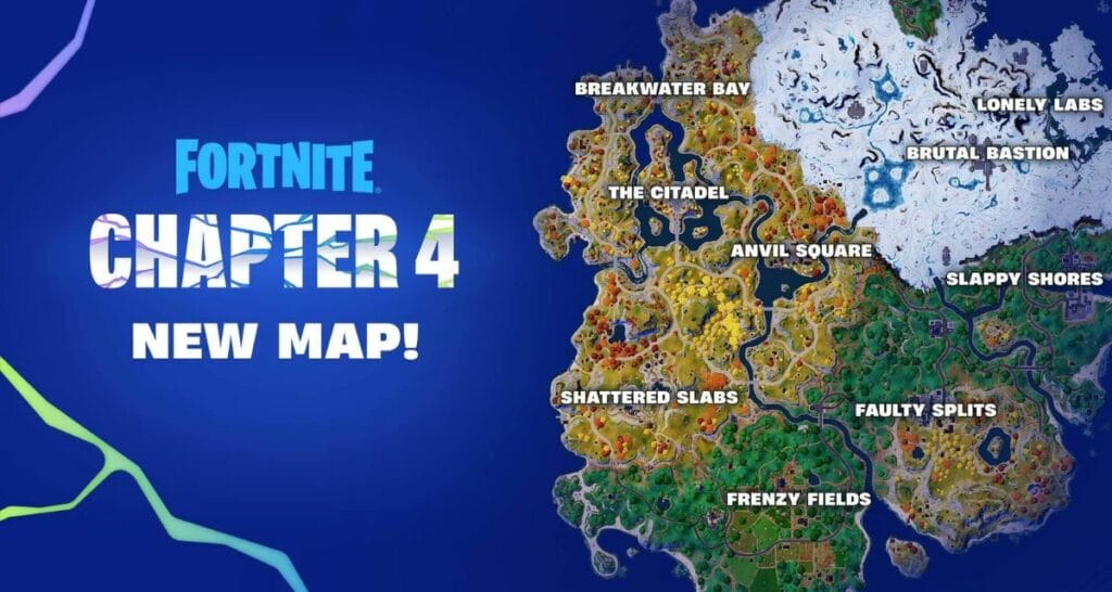 New Fortnite Map Chapter 4